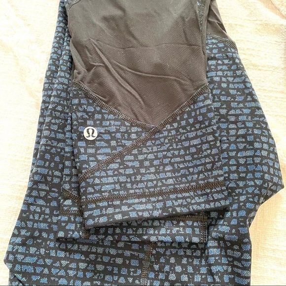 Lululemon pace rival crop size 8 VEUC - Picture 3 of 5